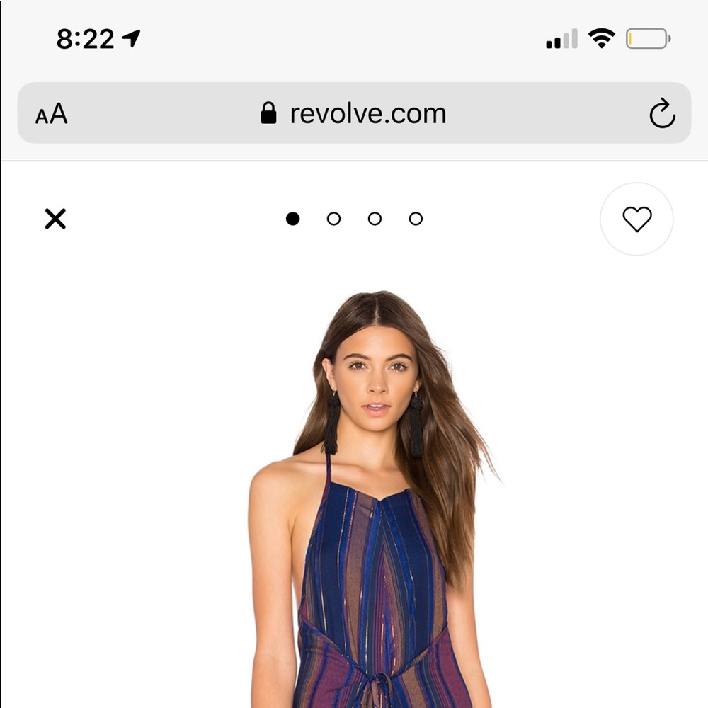 Cleobella metallic jumpsuit Luma